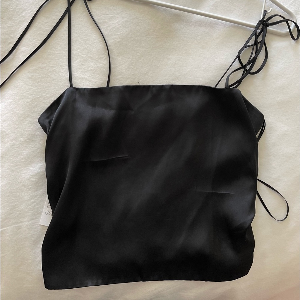 NWT Urban outfitters cropped satin cami